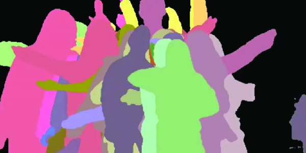 human silhouettes overlaid on top of each other